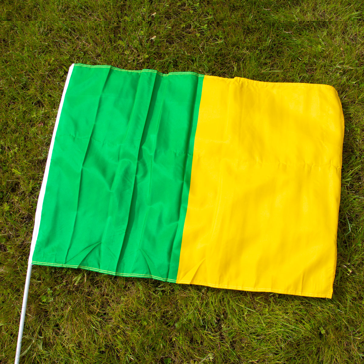 The GAA Store Green/Gold Half and Half Flag