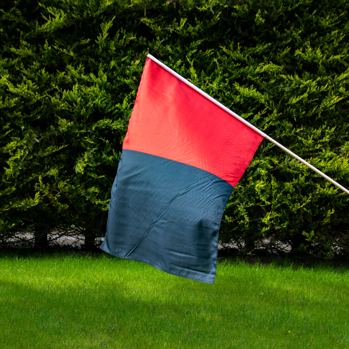 The GAA Store Red/Black Half and Half Flag