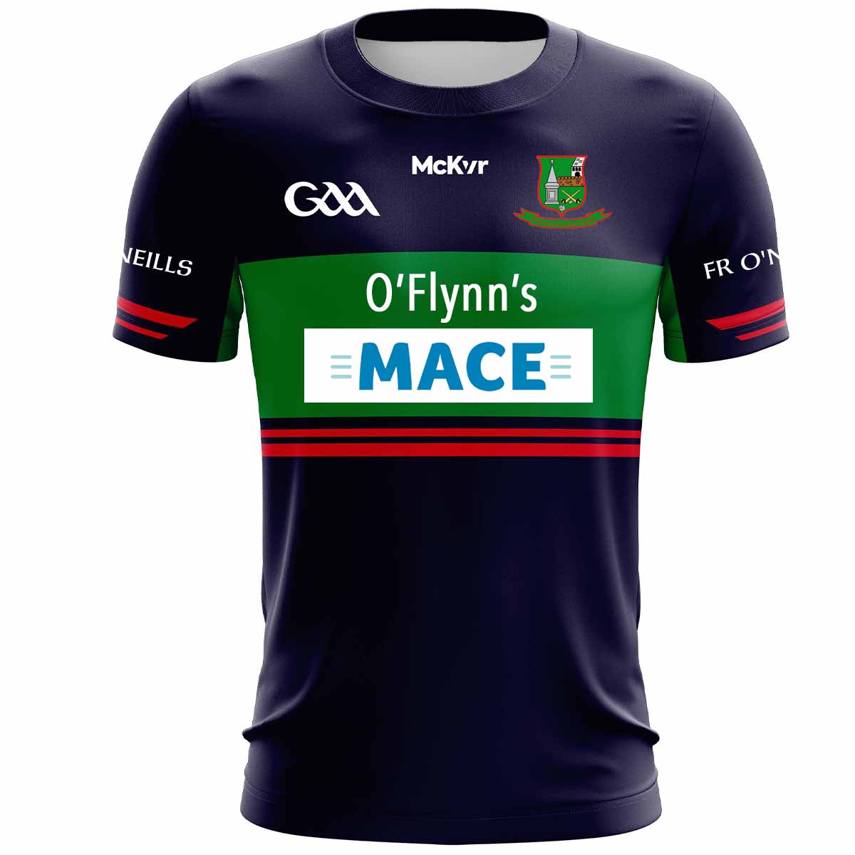 Mc Keever Fr O'Neills GAA Third Keeper Jersey - Adult - Navy Player Fit