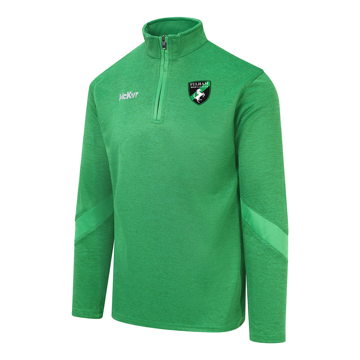 Mc Keever Fulham Irish GAA Core 22 1/4 Zip Top - Adult - Green