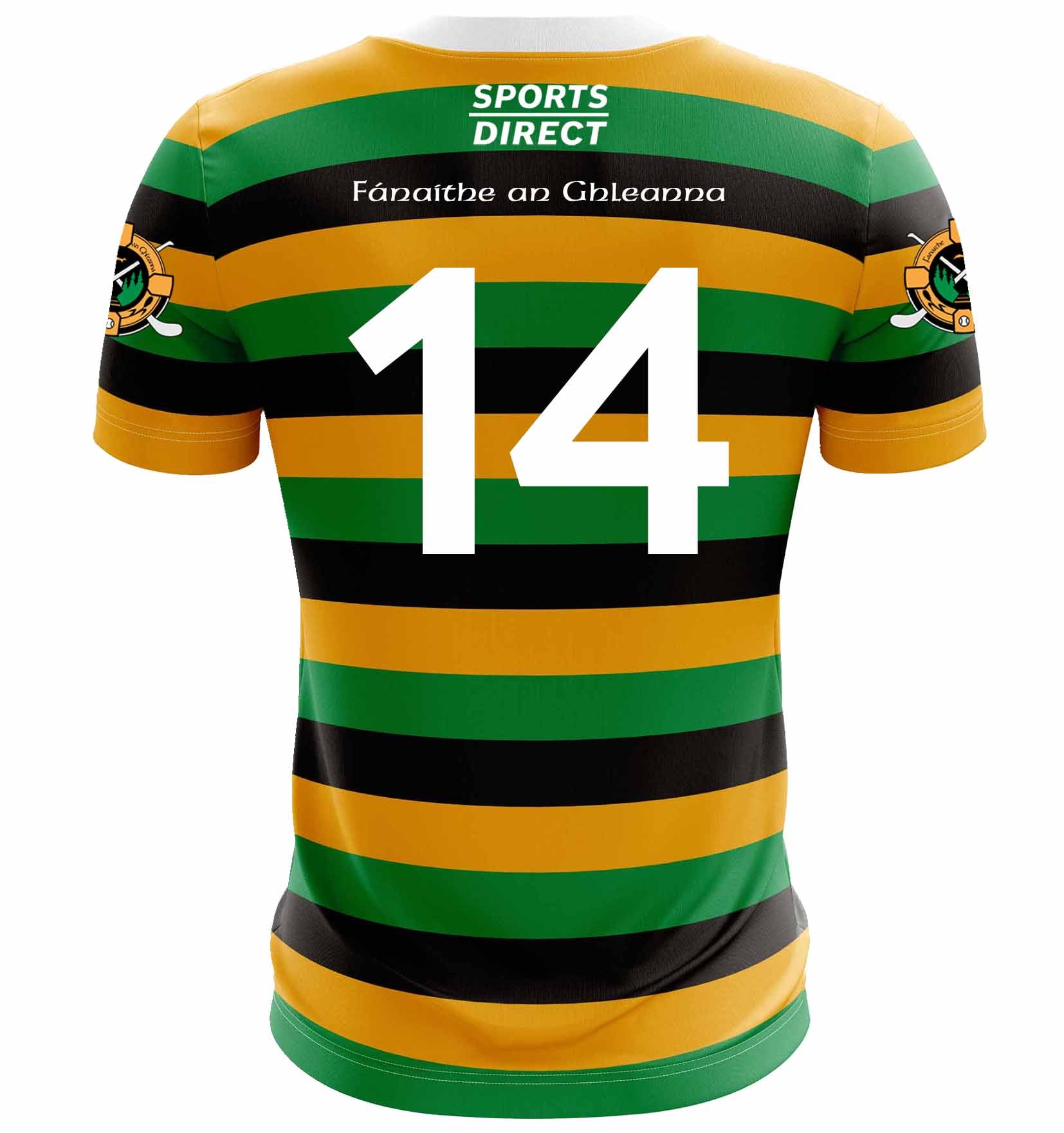 Mc Keever Glen Rovers Hurling Cork Numbered Home Jersey - Womens - Green