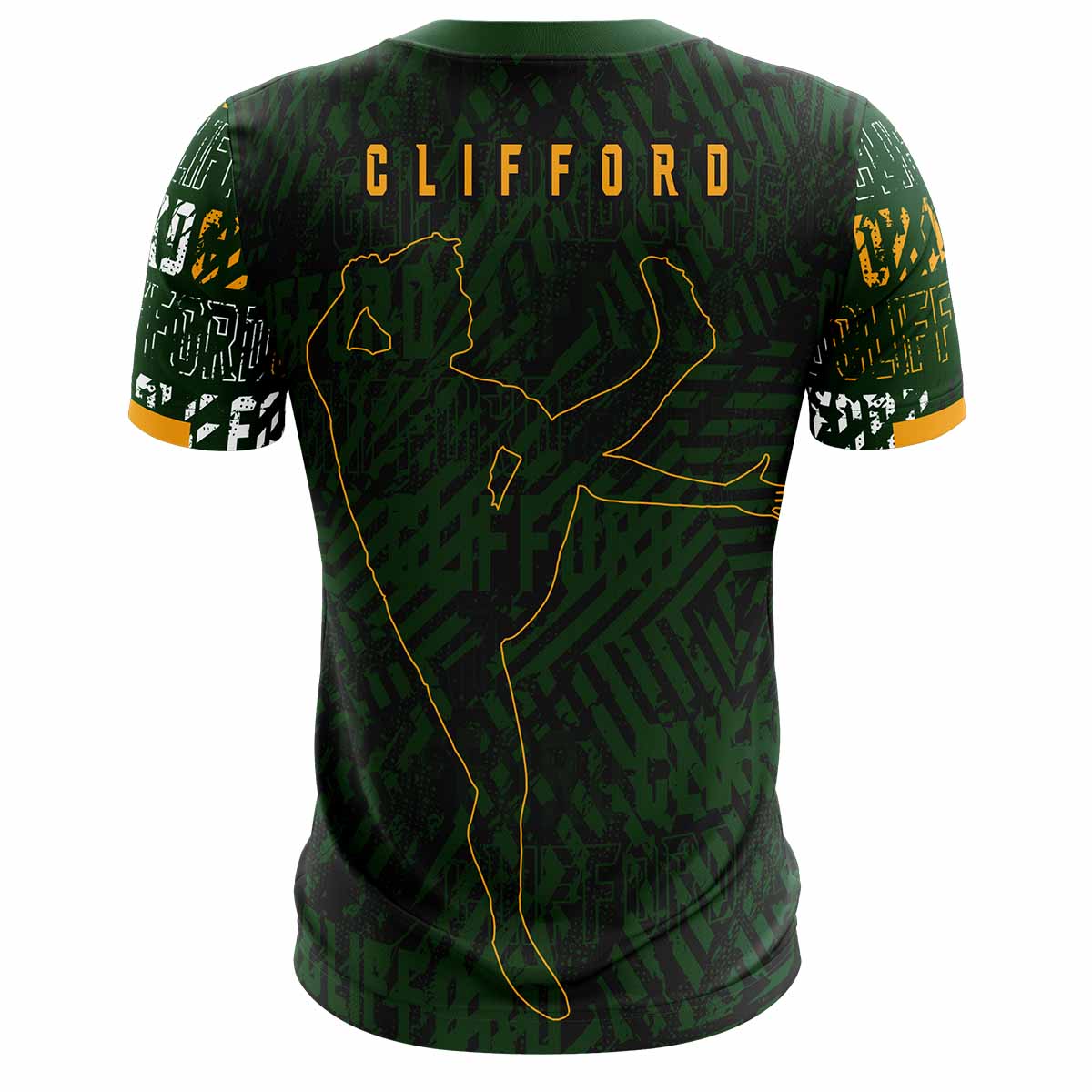 McKvr Clifford Jersey - Youth - Green/Black/Amber