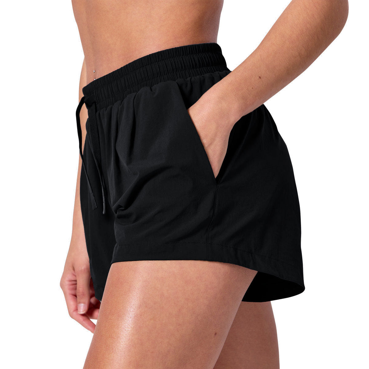 Gym+Coffee Contender Shorts - Womens - Black