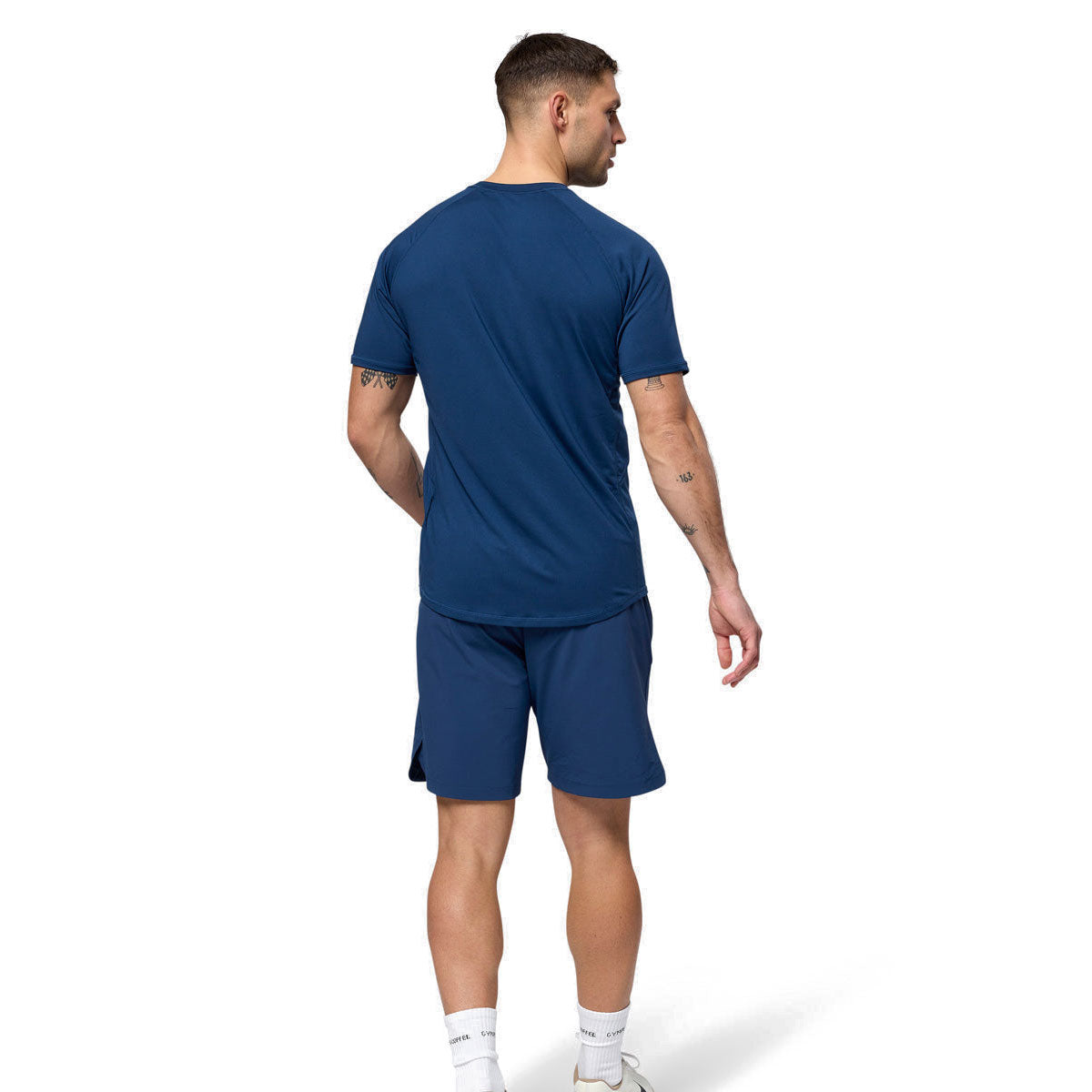Gym+Coffee Relentless Tee - Mens - Petrol Blue