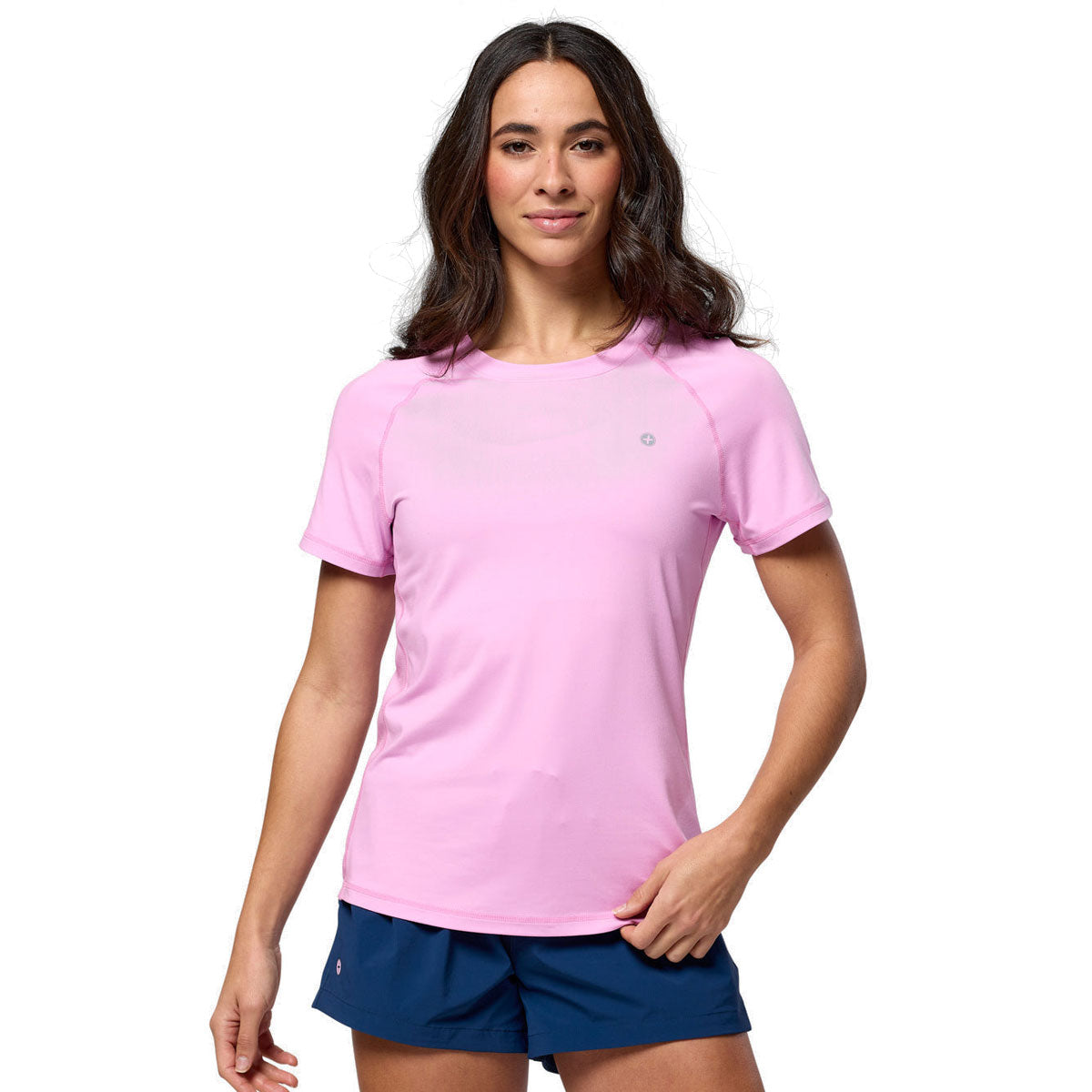 Gym+Coffee Rentless Tee - Womens - Cotton Candy