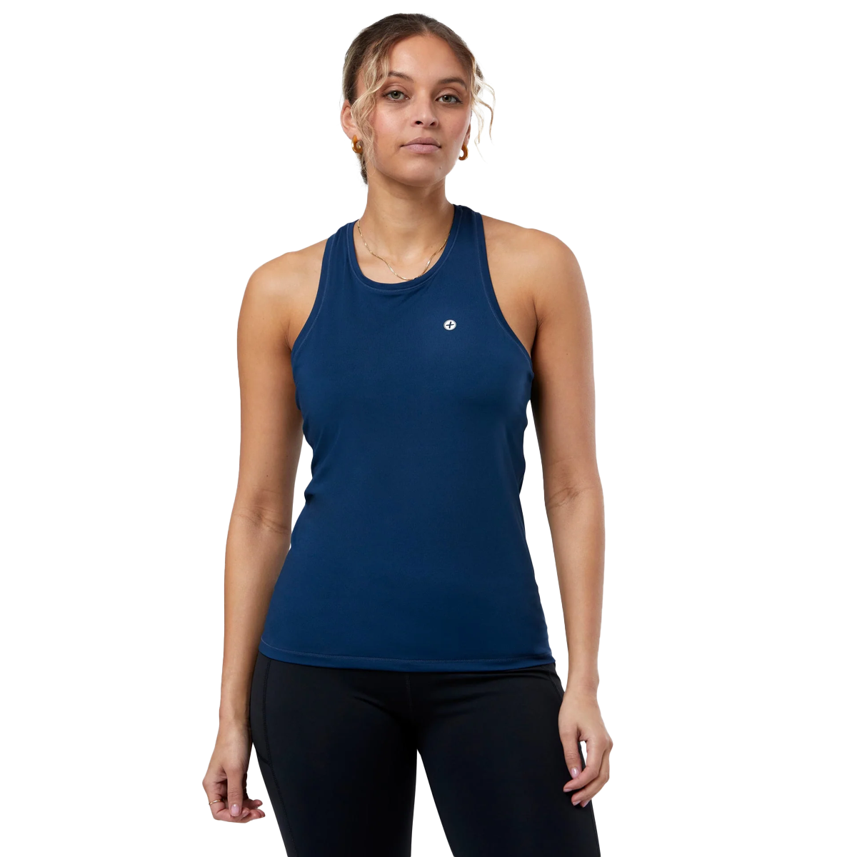 Gym+Coffee Rentless Racerback Vest - Womens - Petrol Blue