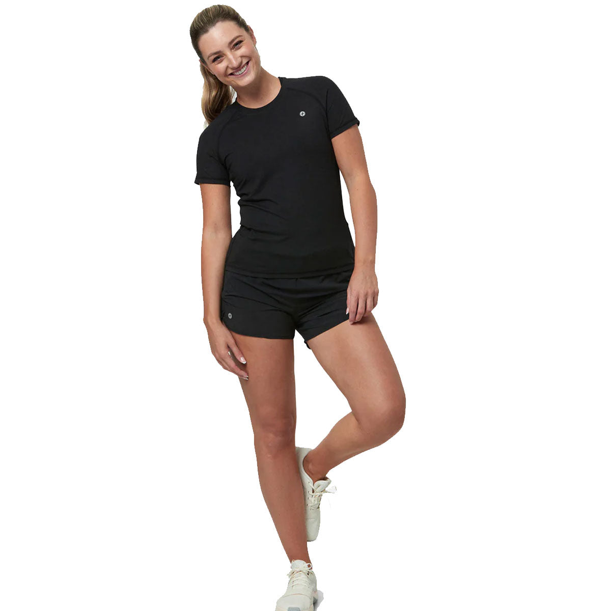 Gym+Coffee Relentless Tee - Womens - Black