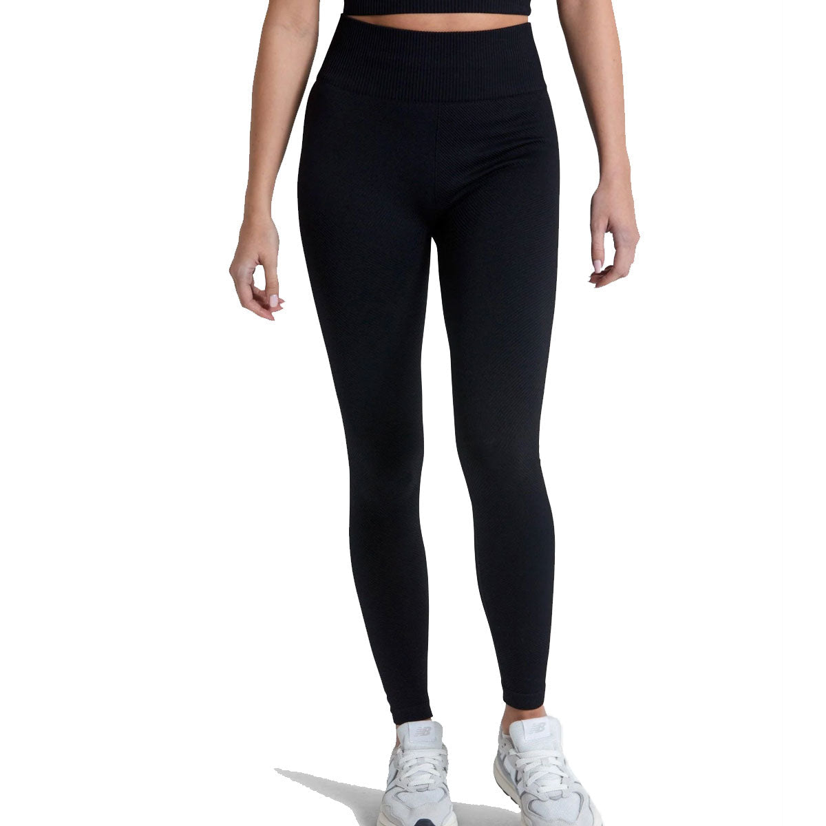 Gym+Coffee Lotus Chevron Leggings - Womens - Black