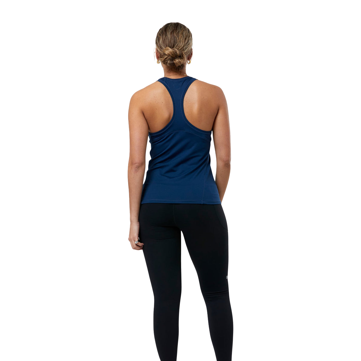 Gym+Coffee Rentless Racerback Vest - Womens - Petrol Blue