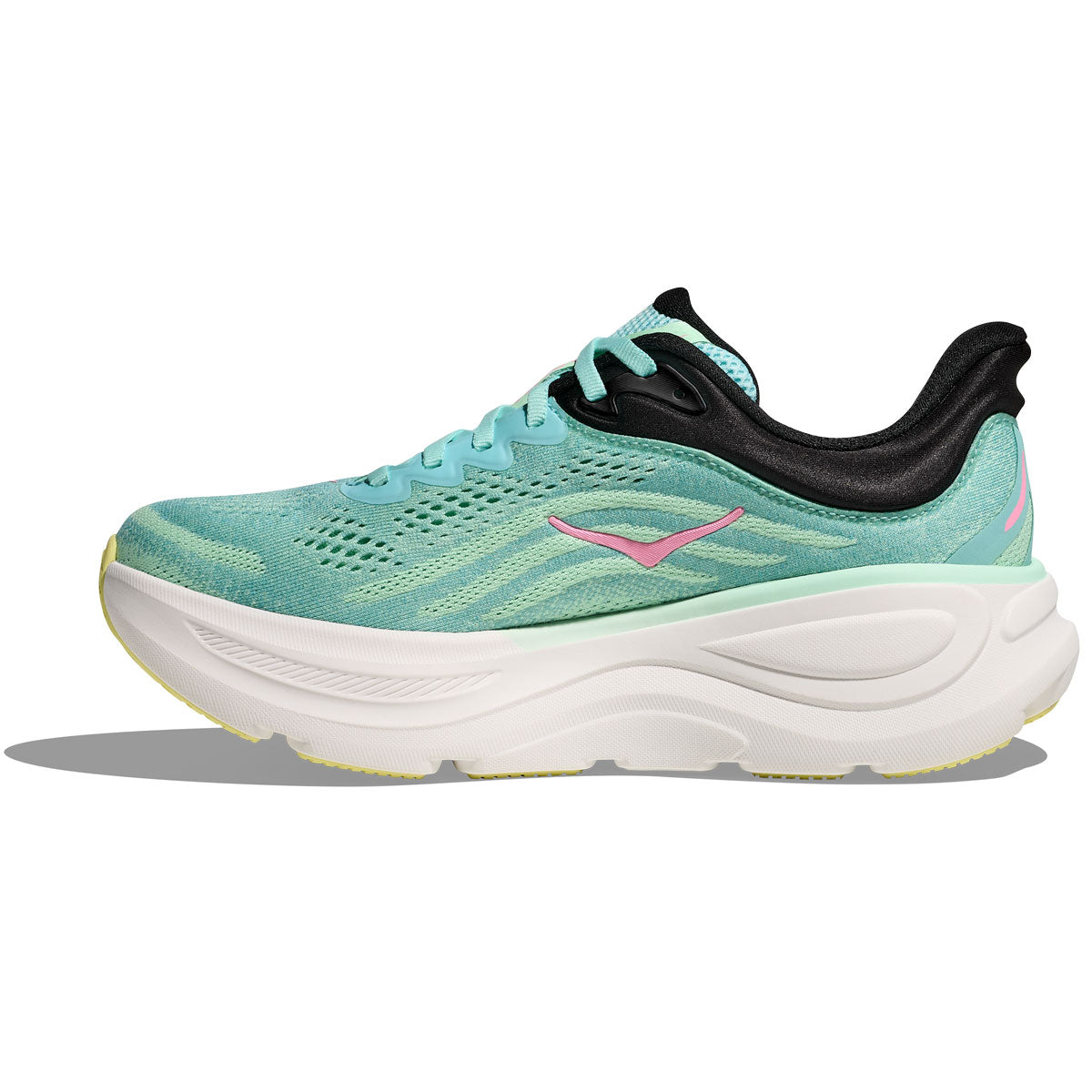 Hoka Bondi 9 Running Shoes - Womens - Blue Spark/Mint Fluorite