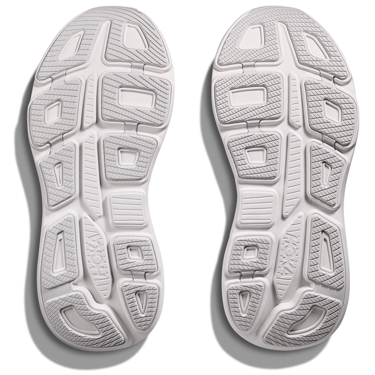 Hoka Bondi 9 Wide Running Shoes - Womens - Cosmic Grey/White