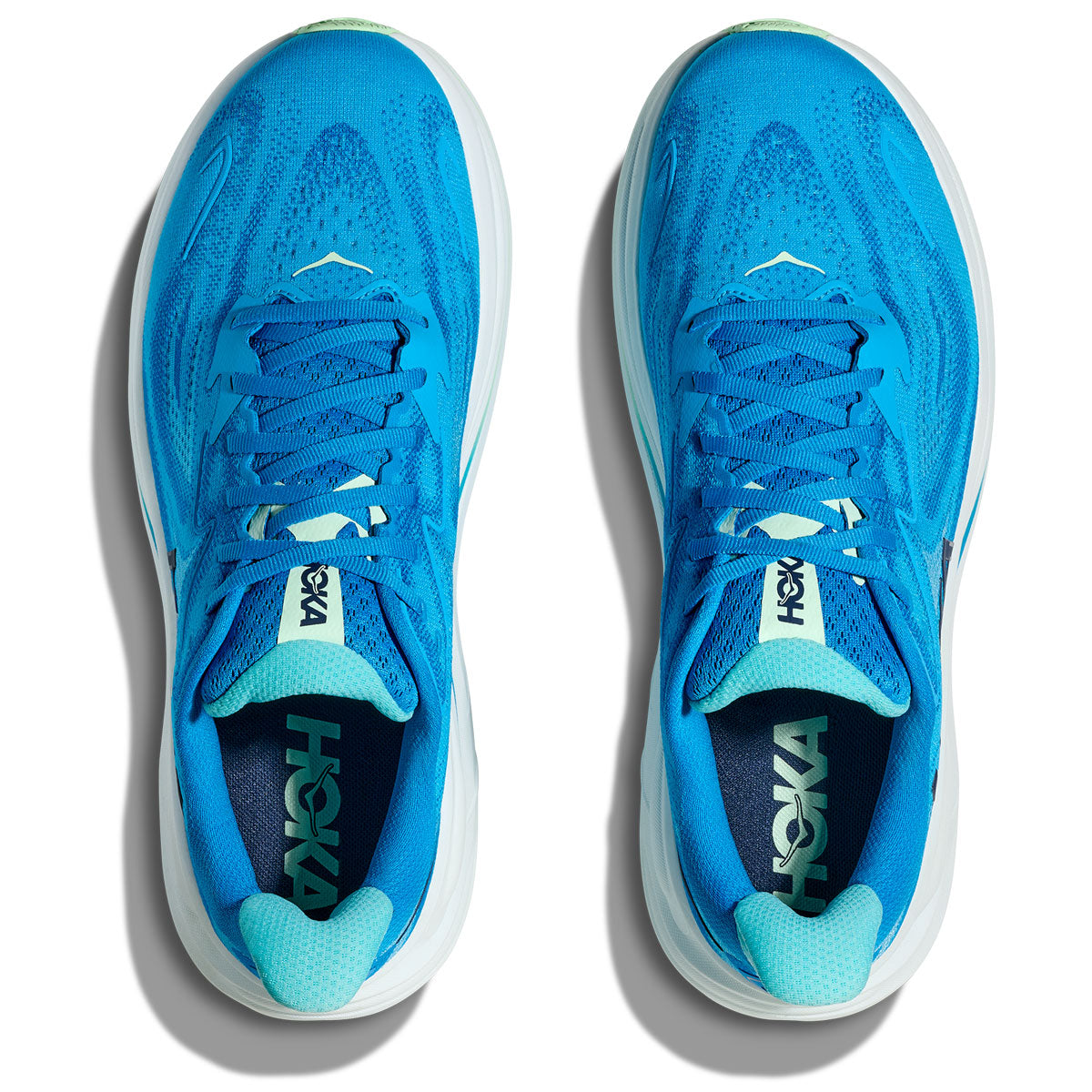 Hoka Clifton 10 Running Shoes - Mens - Hoka Blue/Skyward Blue