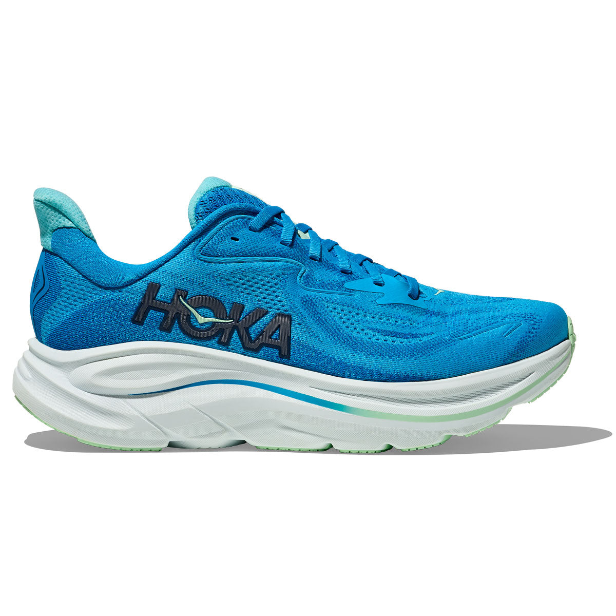 Hoka Clifton 10 Running Shoes - Mens - Hoka Blue/Skyward Blue
