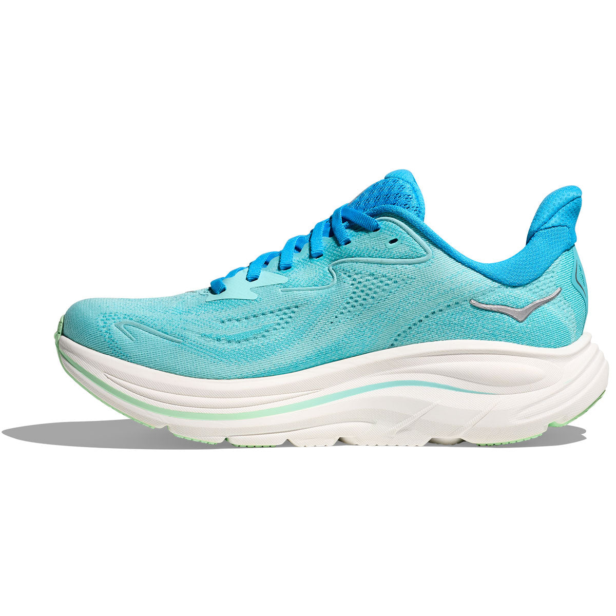 Hoka Clifton 10 Running Shoes - Womens - Skyward Blue/Cielo Blue