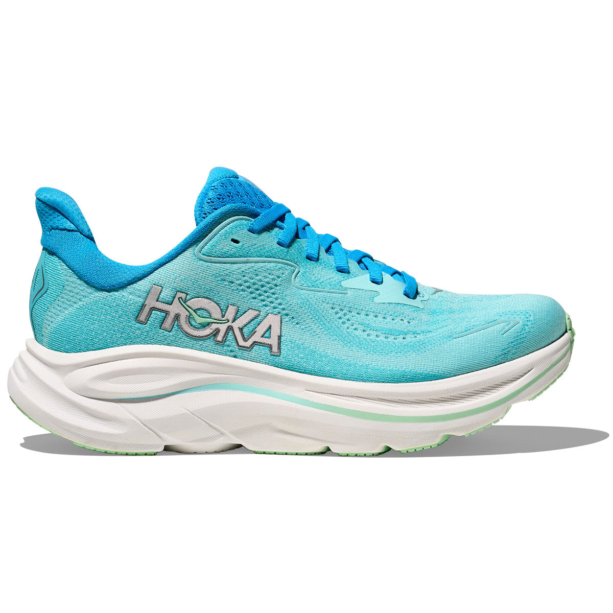 Hoka Clifton 10 Running Shoes - Womens - Skyward Blue/Cielo Blue