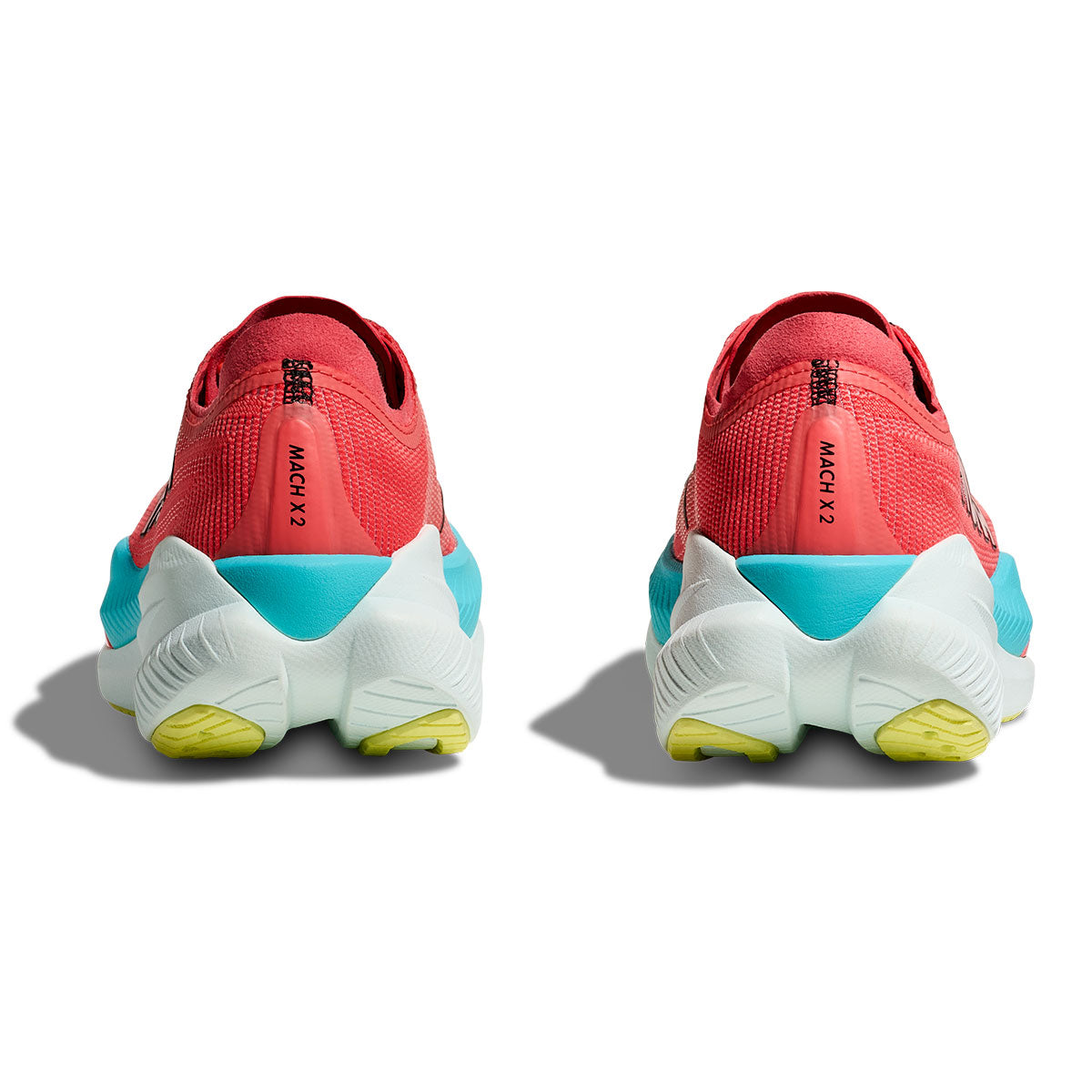 Hoka Mach X 2 Running Shoes - Womens - Grapefruit/Electric Coral