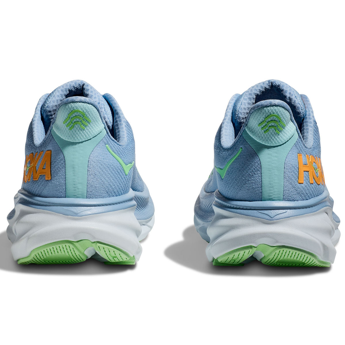 Hoka Clifton 9 Wide Fit Running Shoes - Mens - Dusk/Illusion