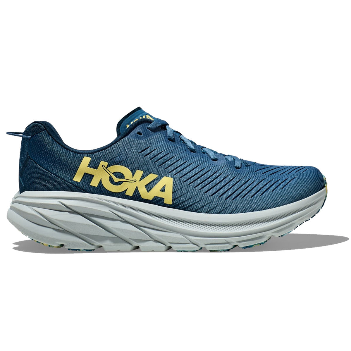 Hoka One One Rincon 3 Running Shoes - Mens - Bluesteel/Deep Dive