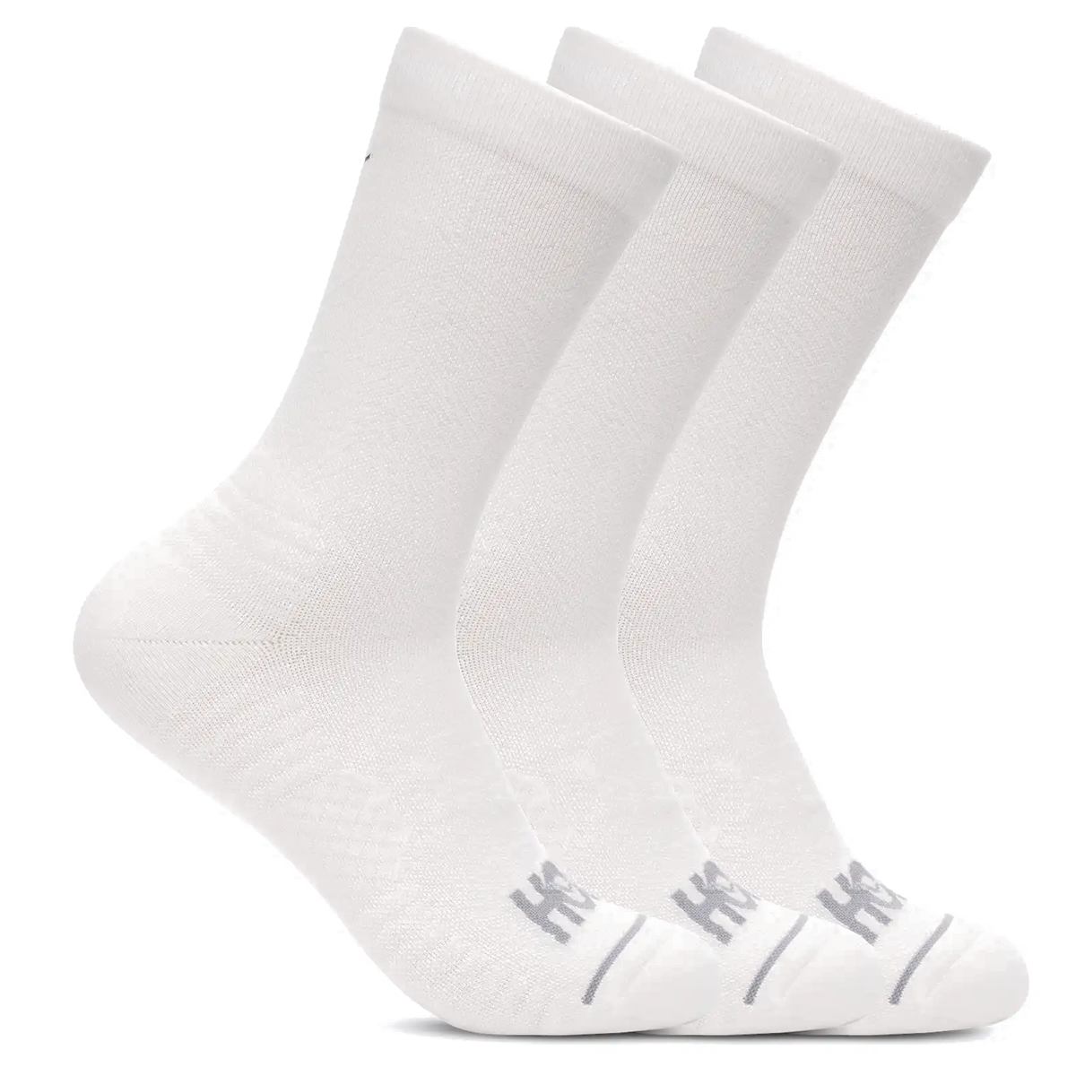 Hoka Crew 3 Pack Run Socks - Adult - White – McKeever Sports UK