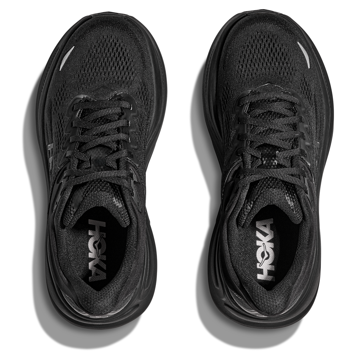 Hoka Bondi 9 Running Shoes - Womens - Black