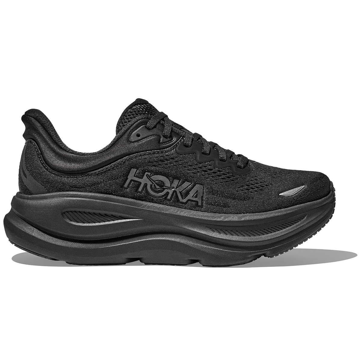 Hoka Bondi 9 Running Shoes - Womens - Black