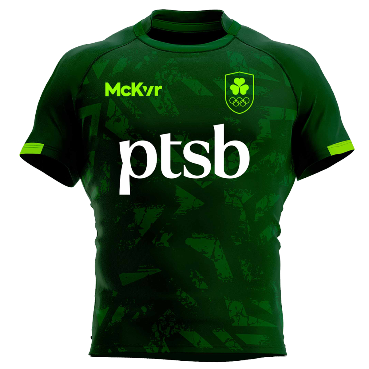 Mc Keever Team Ireland Home Rugby Jersey - Adult - Green
