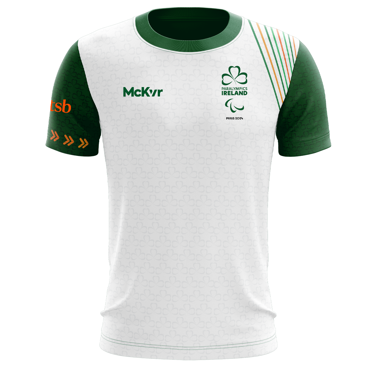 Mc Keever Paralympics Ireland Village Wear Jersey - Youth - White