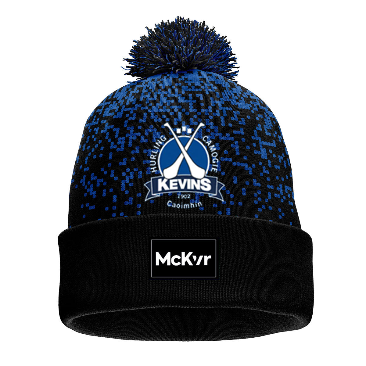 Mc Keever Kevins Hurling & Camogie Dublin Core 22 Bobble Hat - Adult - Black/Blue