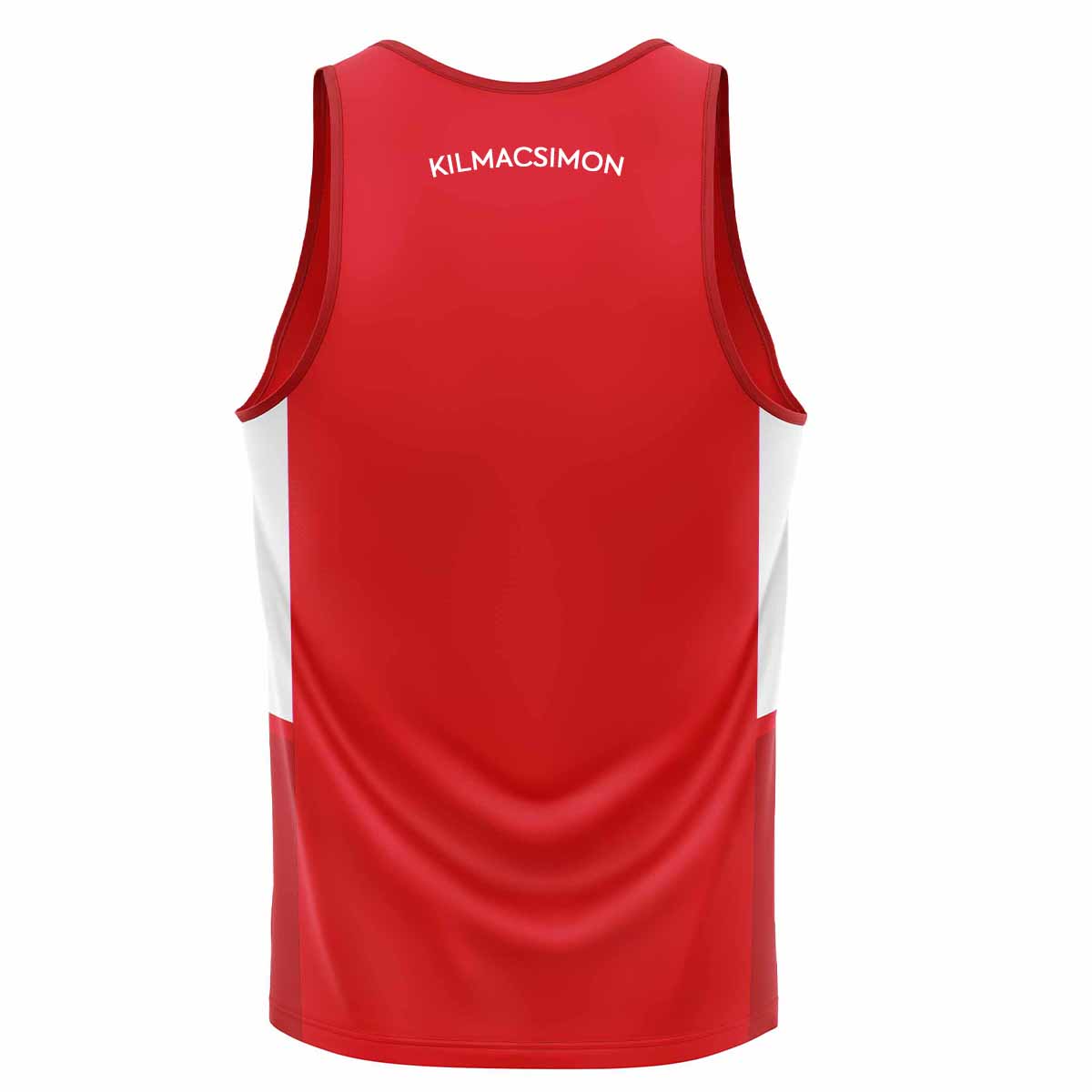 McKvr Kilmacsimon Rowing Club Vest - Youth - Red/White – McKeever Sports UK