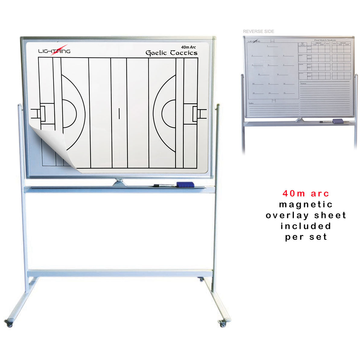 LS Dressing Room Flip-Frame Tactic Board