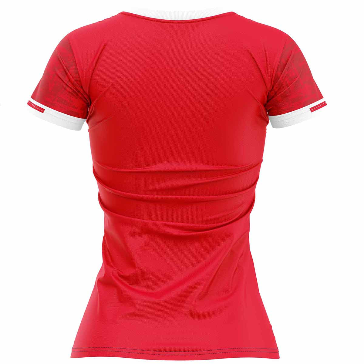 Mc Keever Dromahair GAA Numbered Playing Jersey - Womens - Red