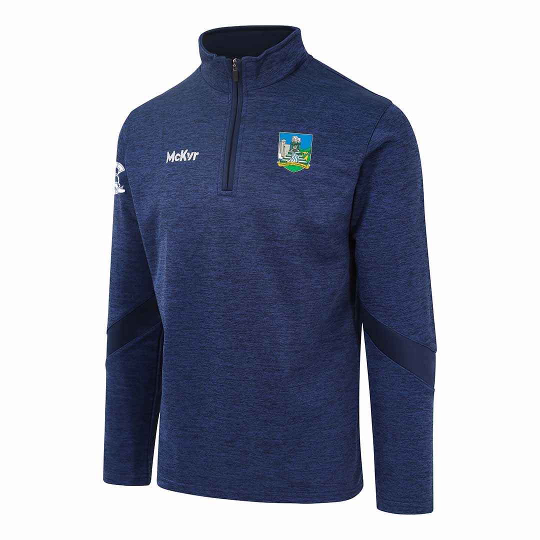 Mc Keever Limerick Camogie Official Core 22 1/4 Zip Top - Youth - Navy