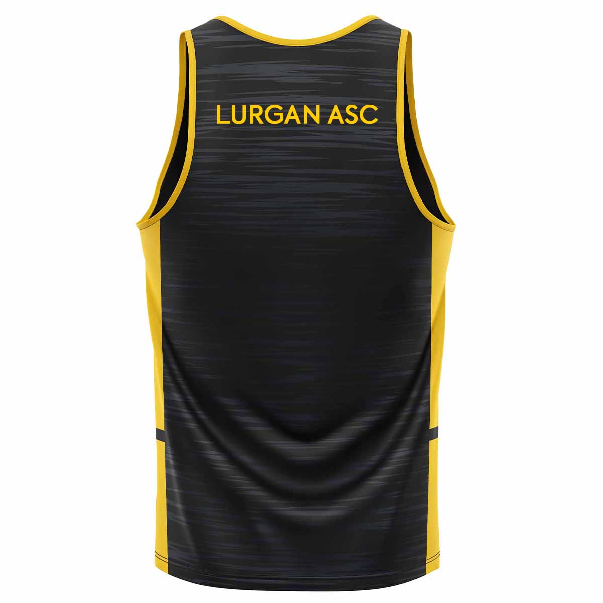 McKvr Lurgan ASC Vest - Adult - Black/Amber