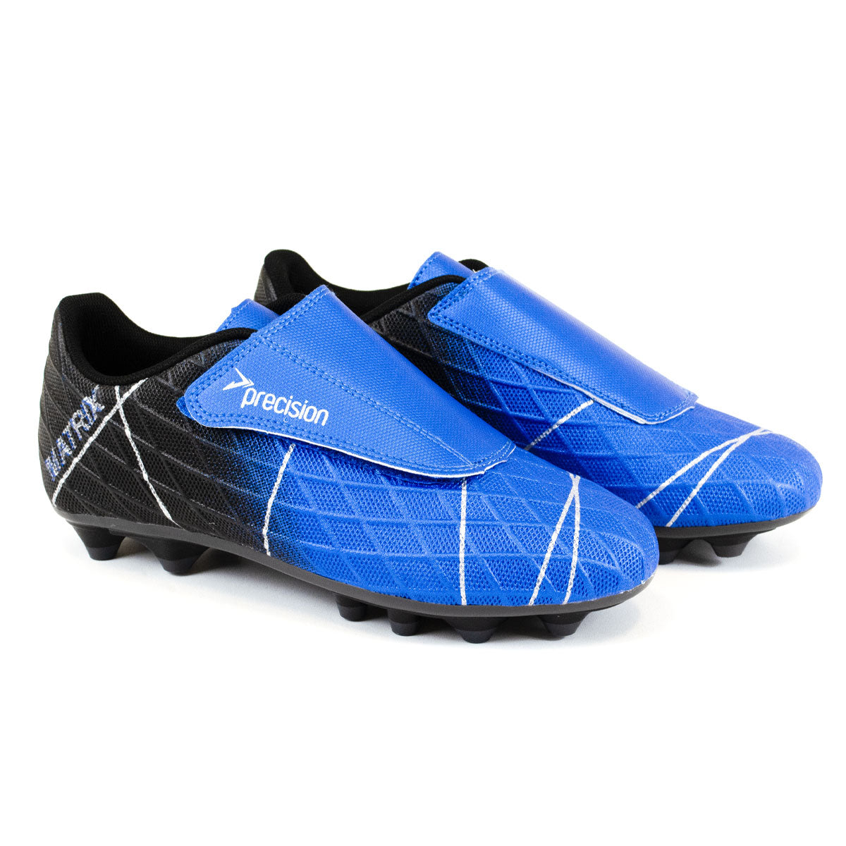 Precision Training Matrix FG Football Boots - Youth - Blue/Black