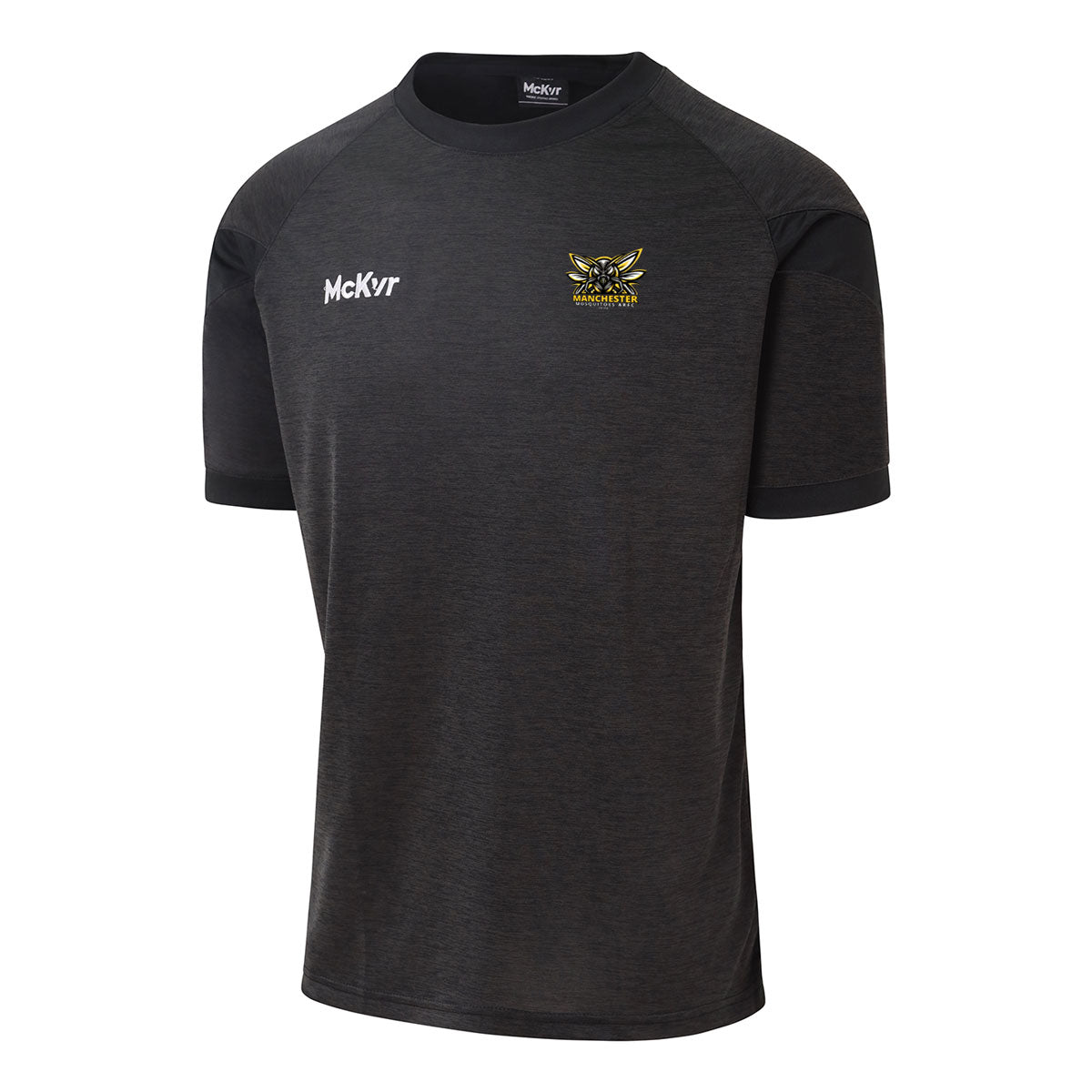 Mc Keever Manchester Mosquitoes AFL Core 22 T-Shirt - Adult - Black