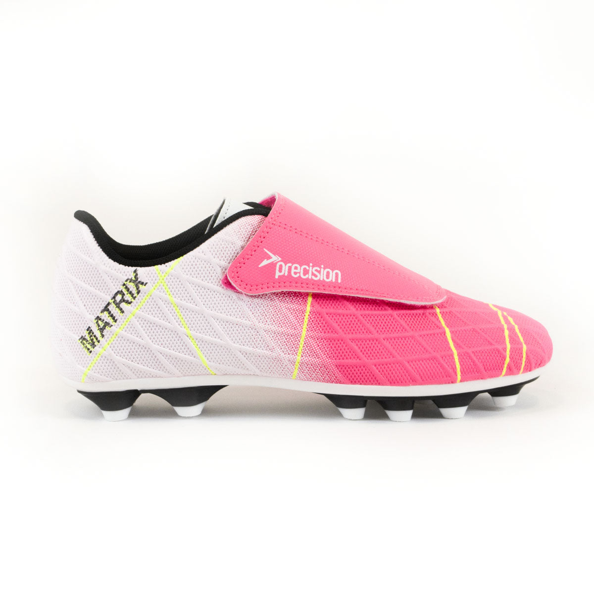 Precision Matrix FG Football Boots Youth Pink/White – McKeever