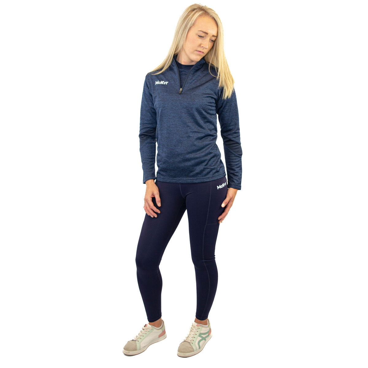 Mc Keever Core 22 Pro Leggings - Womens - Navy
