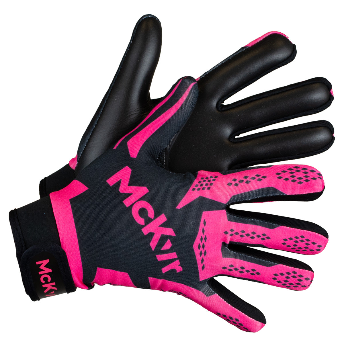Mc Keever 2.0 Gaelic Gloves - Youth - Black/Pink