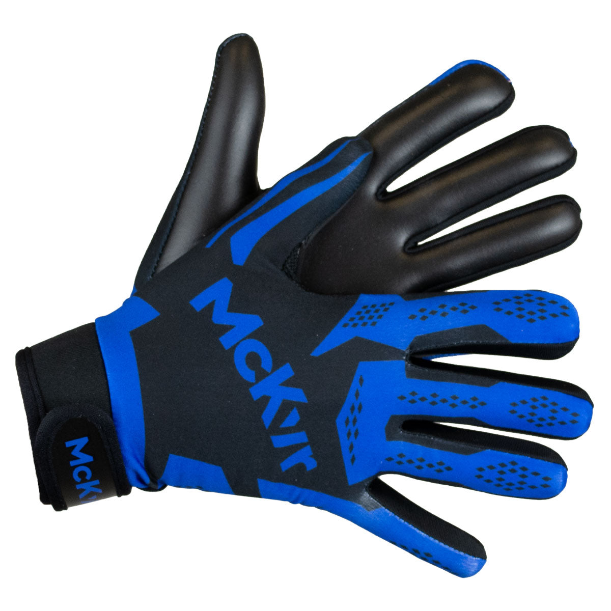 Mc Keever 2.0 Gaelic Gloves - Adult - Black/Royal