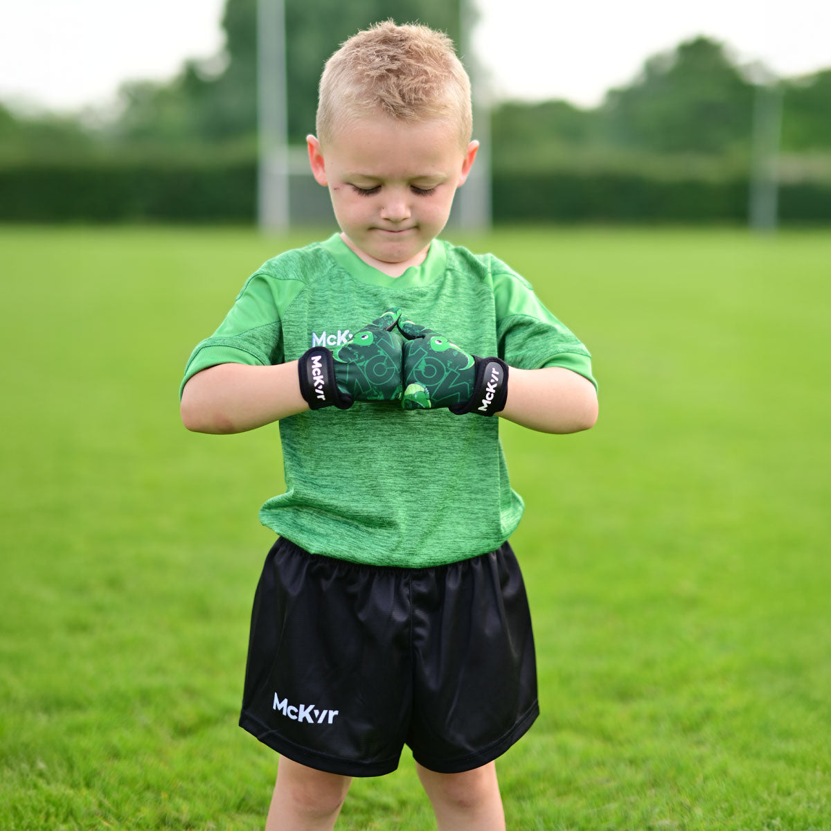 Mc Keever 3.0 Gaelic Gloves - Youth - Dinosaur Print
