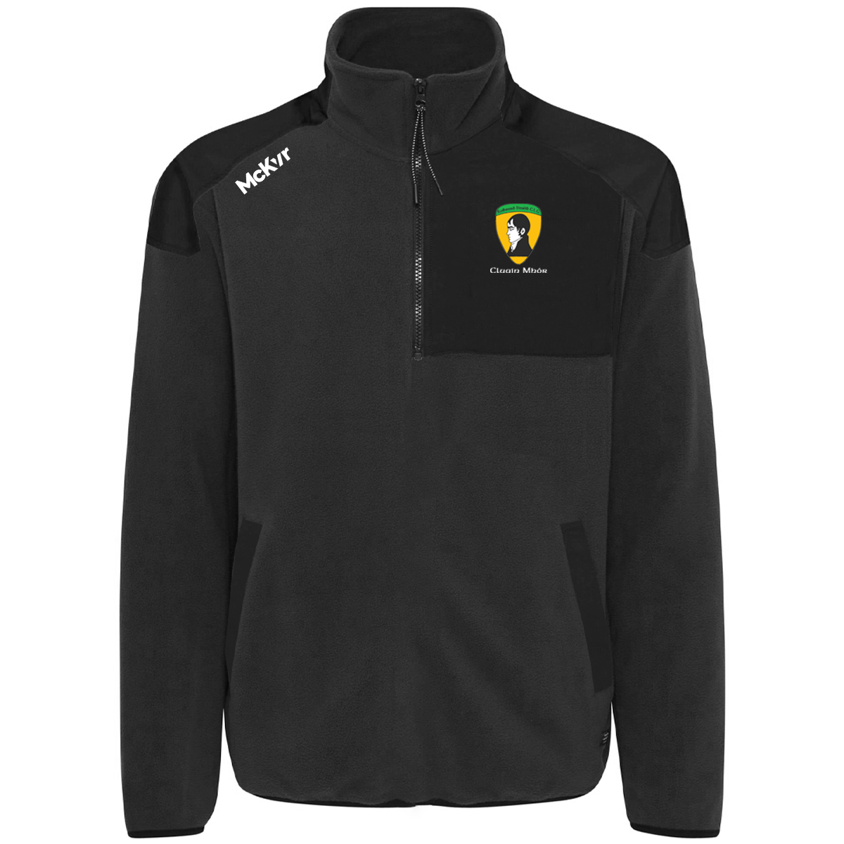 McKvr Clonmore Robert Emmets GFC Core Pro 1/4 Zip Fleece - Womens - Bl ...