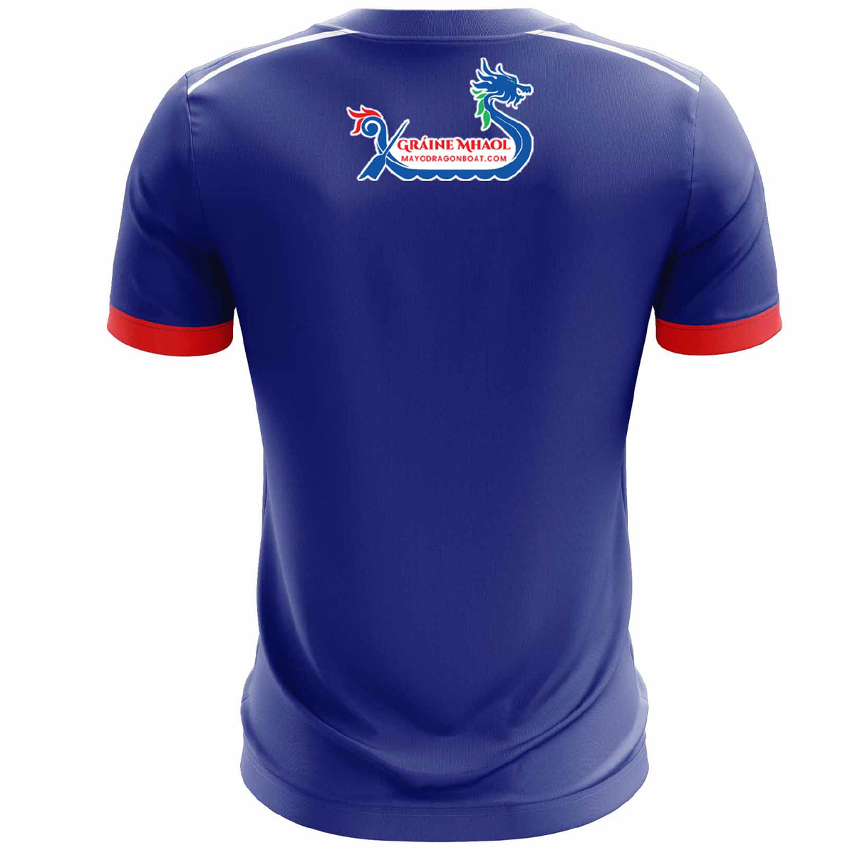 McKvr Graine Mhaol Training Jersey - Adult - Blue/Red