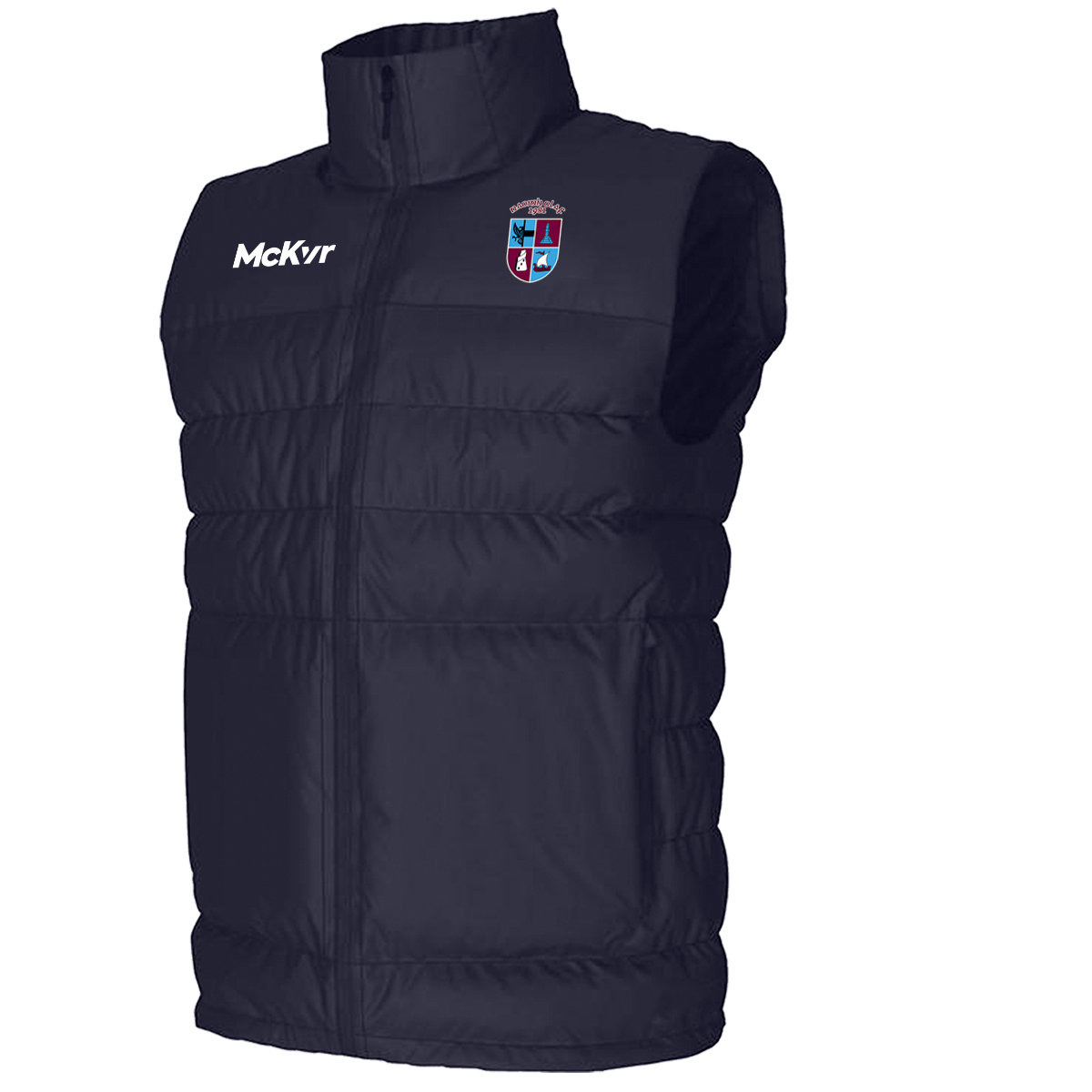 McKvr Naomh Olaf GAA Core 22 Padded Gilet - Youth - Navy