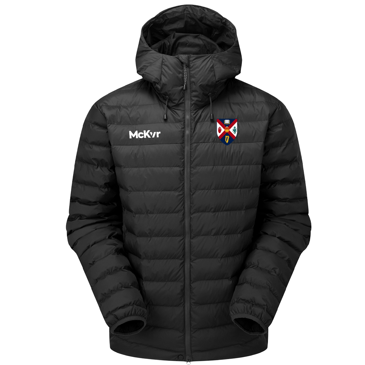 McKvr Queens Archery Core 22 Puffa Jacket - Youth - Black