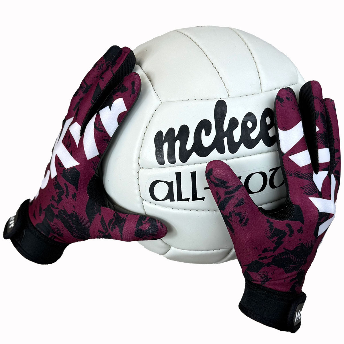 Mc Keever 3.0 Gaelic Gloves - Youth - Maroon