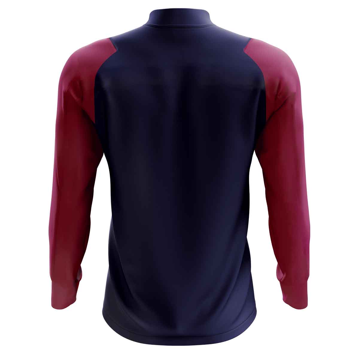 McKvr Wroclaw Eire Og Core Pro 1/4 Zip Top - Adult - Navy/Maroon