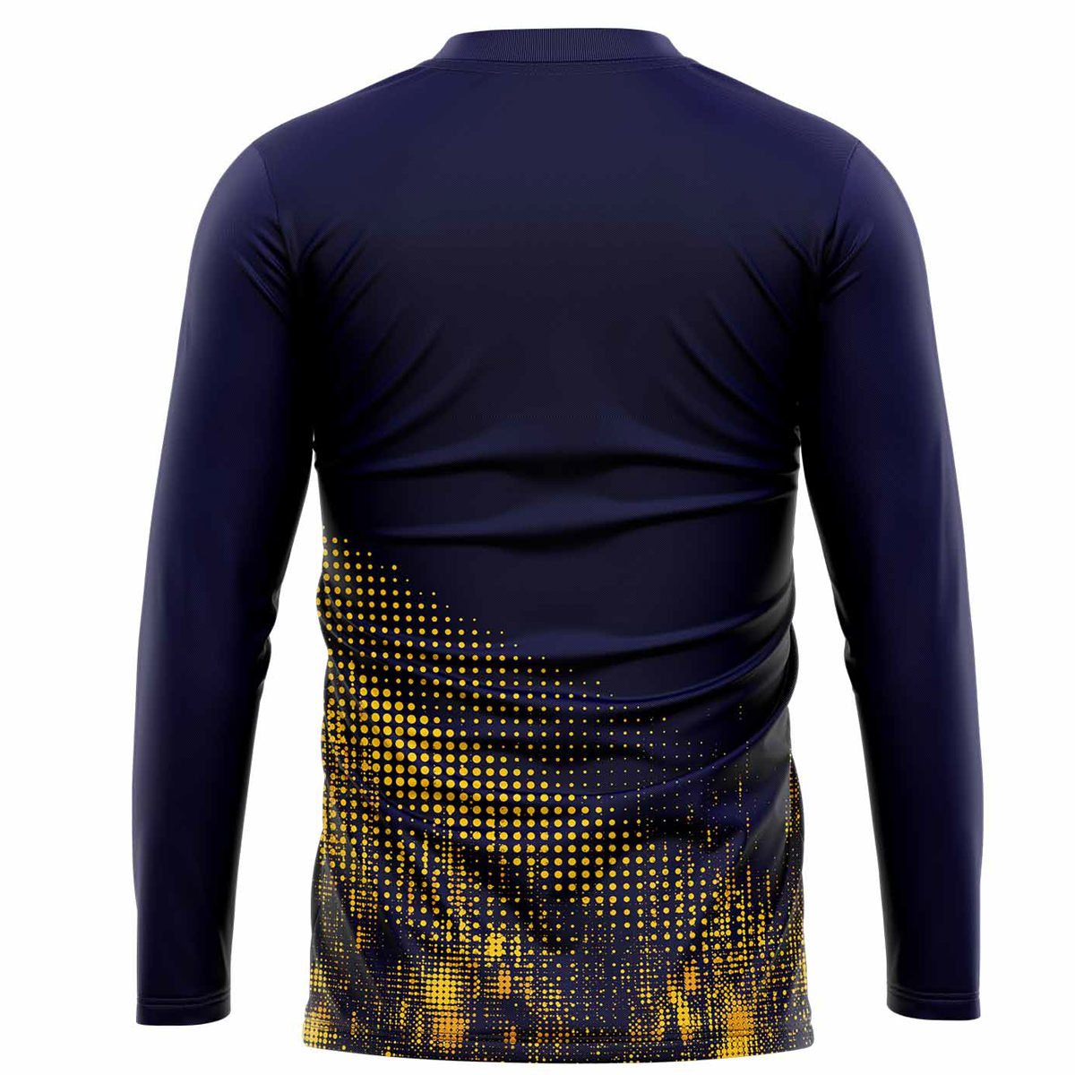 McKvr St Patricks Camogie Club Long Sleeve Tech Top Design 2 - Womens - Navy