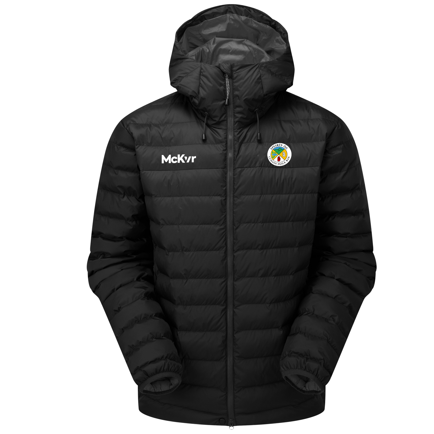 Mc Keever Sperrin Og LGFA Core 22 Puffa Jacket - Youth - Black