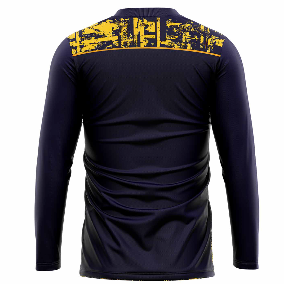 McKvr St Patricks Camogie Club Long Sleeve Tech Top Design 3 - Womens - Navy