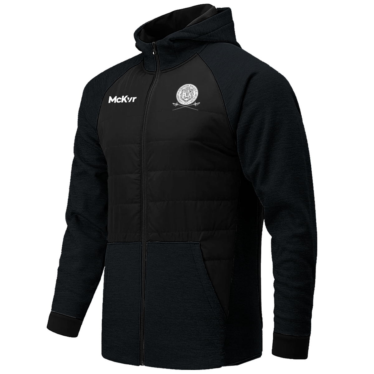 McKvr Trinity Fencing Core Pro Interlock Jacket - Adult - Black
